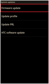 Android System Updates, Firmware Update